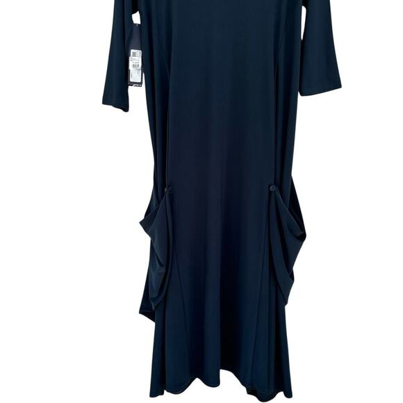 NWT Simpli Switch Dress Size 8 Stretchy Trapeze Silhouette Fit& Flare Adjustable - Picture 7 of 9